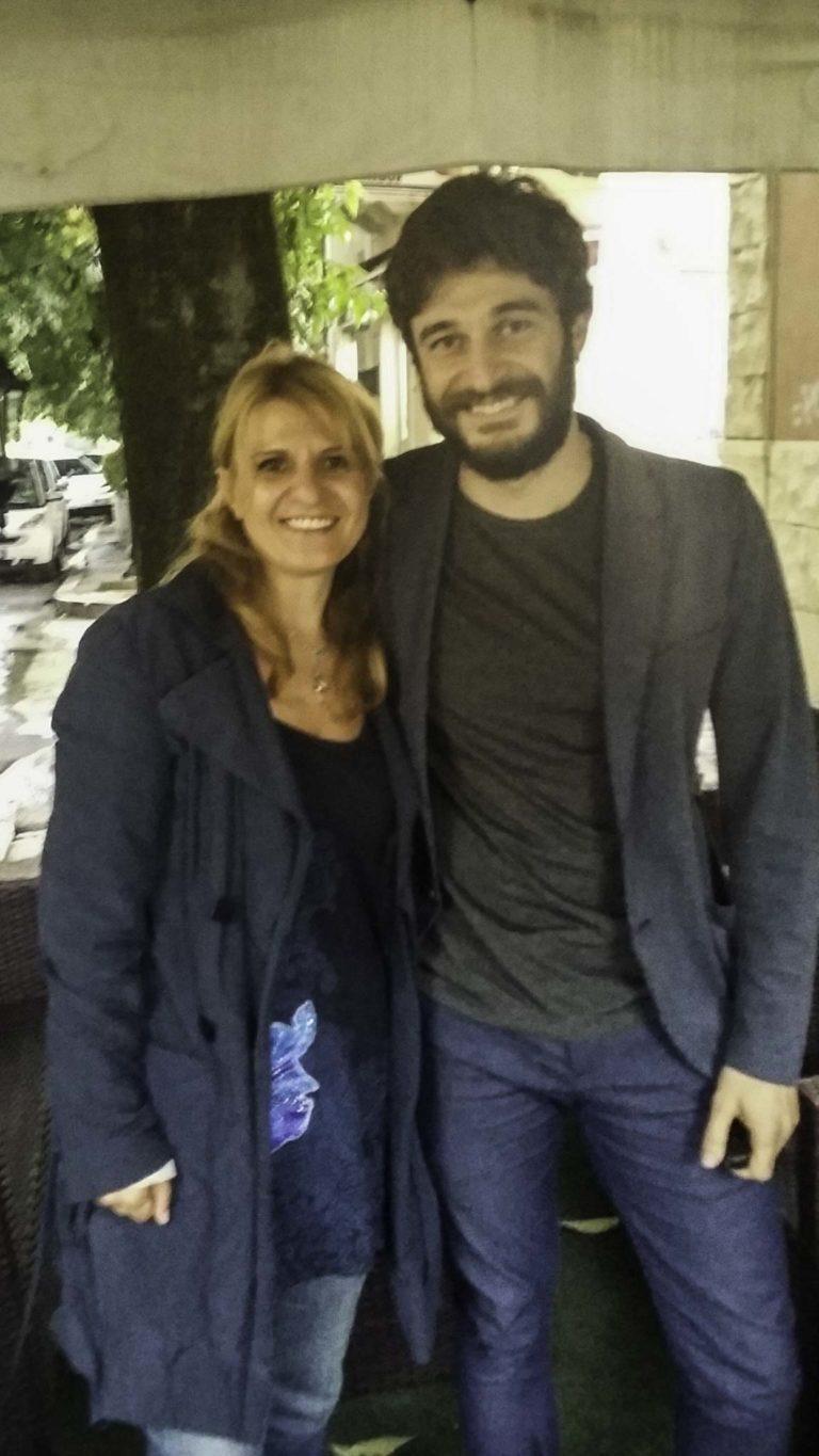 Con Lino Guanciale