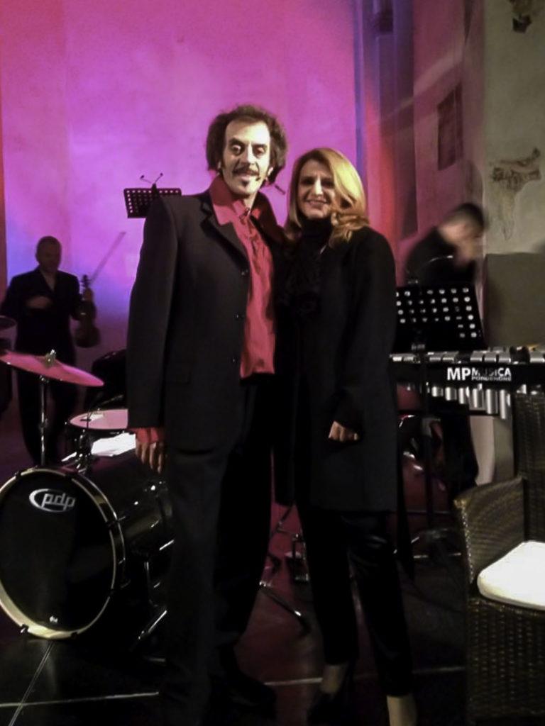 Con Sergio Meogrossi